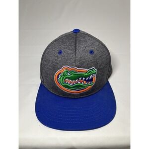 Florida Gators Snapback Hat Cap‎ Top of the World One-Fit Stretch Gray Football